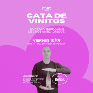 Cata de vinitos 10/01 - Con Fabio B. de Vinos Ambiz