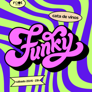 cata de vinos funkys en tienda de vinos naturales malasanaa root concept