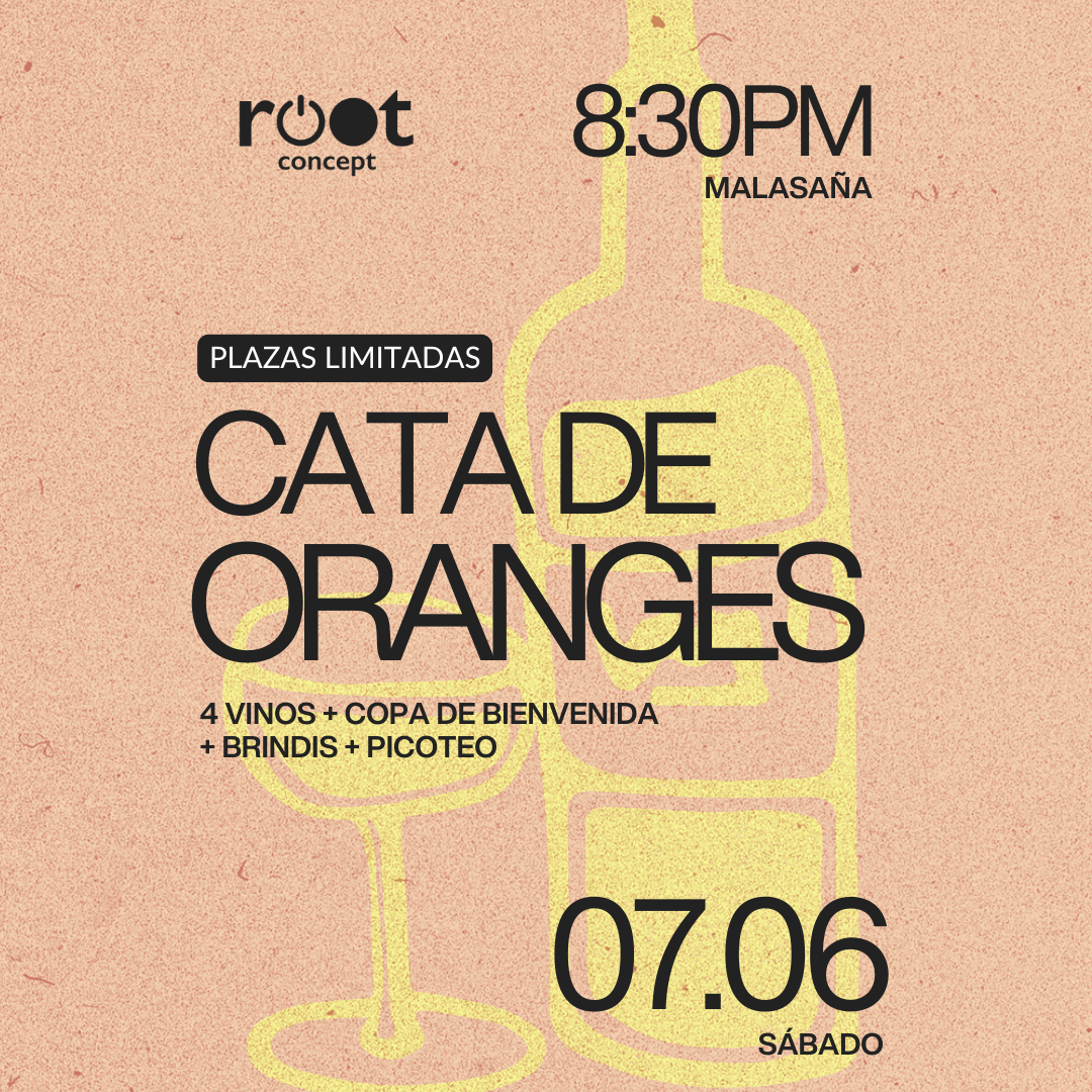 CATA DE VINOS ORANGE · Sábado 7/6