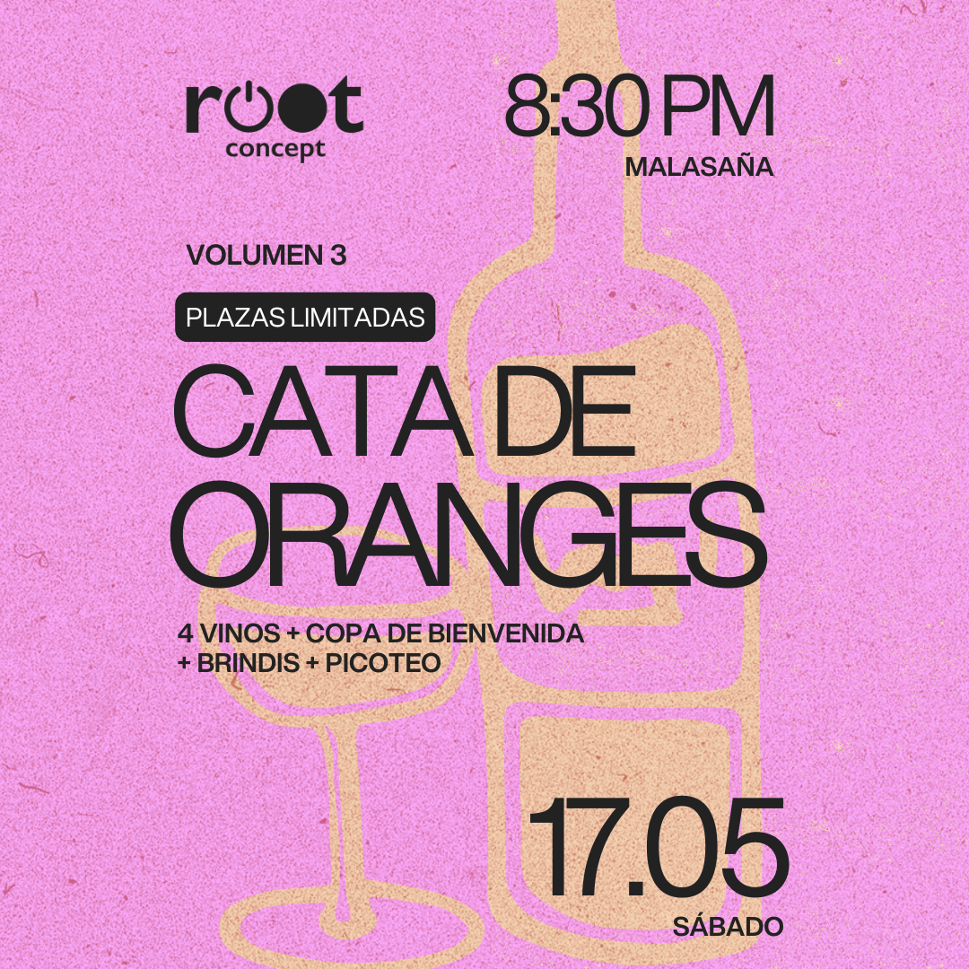 CATA DE VINOS ORANGE ·  Sábado 17/5